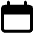 Blank Calendar Icon from Core Remix - Free Set
