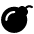 Bomb Icon from Plump Solid - Free Set