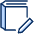 Book Pencil Icon from Cyber Duotone - Free Set