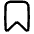 Bookmark Icon from Flex Line - Free Set