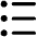 Bullet List Icon from Core Remix - Free Set