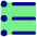 Bullet List Icon from Core Pop - Free Set