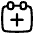 Calendar Add Icon from Plump Line - Free Set