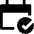 Calendar Check 1 Icon from Nova Solid - Free Set