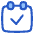 Calendar Check Icon from Plump Duo - Free Set