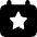 Calendar Favorite Star Icon from Micro Solid - Free Set