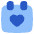 Calendar Heart icon - Free transparent PNG, SVG. No sign up needed.