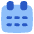 Calendar Mark Icon from Plump Flat - Free Set