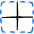 Cell Formating Border Horizontal Vertical Icon from Freehand Duotone - Free Set