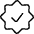 Check Badge Icon from Ultimate Light - Free Set