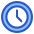 Circle Clock Icon from Plump Duo - Free Set