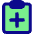 Clipboard Add Icon from Core Pop - Free Set