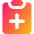 Clipboard Add Icon from Core Gradient - Free Set