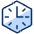 Clock 1 Icon from Cyber Duotone - Free Set