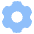 Cog Icon from Plump Flat - Free Set