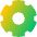 Cog Icon from Sharp Gradient- Free Set