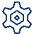 Cog Icon from Cyber Line - Free Set