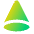 Cone Shape Icon from Core Gradient - Free Set