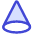 Cone Shape icon - Free transparent PNG, SVG. No sign up needed.
