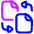 Convert PDF 1 Icon from Plump Neon - Free Set