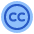 Creative Commons Icon from Plump Flat - Free Set