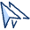 Cursor Arrow Double Icon from Cyber Duotone - Free Set