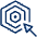 Cursor Arrow Target Icon from Cyber Duotone - Free Set