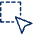 Cursor Select Area Icon from Cyber Line - Free Set