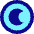 Dark Dislay Mode Icon from Sharp Pop - Free Set