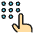 Dial Finger 1 Icon from Ultimate Colors - Free Set
