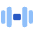 Dumbell Icon from Plump Flat - Free Set