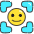 Face Id 1 Icon from Stickies Colors - Free Set