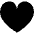 Favorite Heart Icon from Nova Solid - Free Set