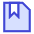 File Bookmark Icon from Sharp Duo - Free Set