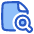 File Search Icon from Plump Duo - Free Set