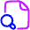 File Search Icon from Plump Neon - Free Set