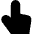 Finger Point Up Icon from Micro Solid - Free Set