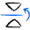 Flip Reflect Up Icon from Freehand Duotone - Free Set