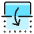 Flip Vertical Down Icon from Ultimate Colors - Free Set