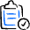 Form Edition Clipboard Check Icon from Freehand Duotone - Free Set