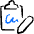 Form Edition Clipboard Write Icon from Freehand Duotone - Free Set