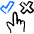 Form Validation Cursor Choose Icon from Freehand Duotone - Free Set
