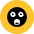 Frightened Smiley Icon from Kameleon Pop - Free Set