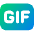 Download free Gif Format PNG, SVG vector icon from Core Gradient - Free set.