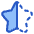 Half Star 2 Icon from Plump Duo - Free Set
