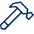 Hammer 1 Icon from Cyber Line - Free Set