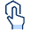 Hand Hexagon Icon from Cyber Duotone - Free Set