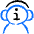 Help Headphones Customer Support Icon from Freehand Duotone - Free Set