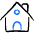 Home Chimney 2 Icon from Freehand Duotone - Free Set