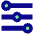 Horizontal Slider 2 Icon from Sharp Pop - Free Set